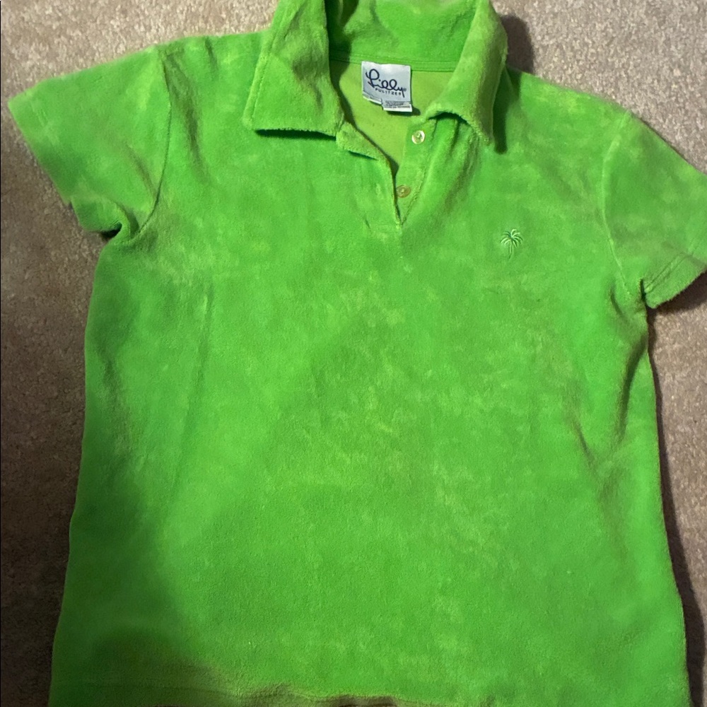 Izod Vibrant Green Kids Polo Shirt